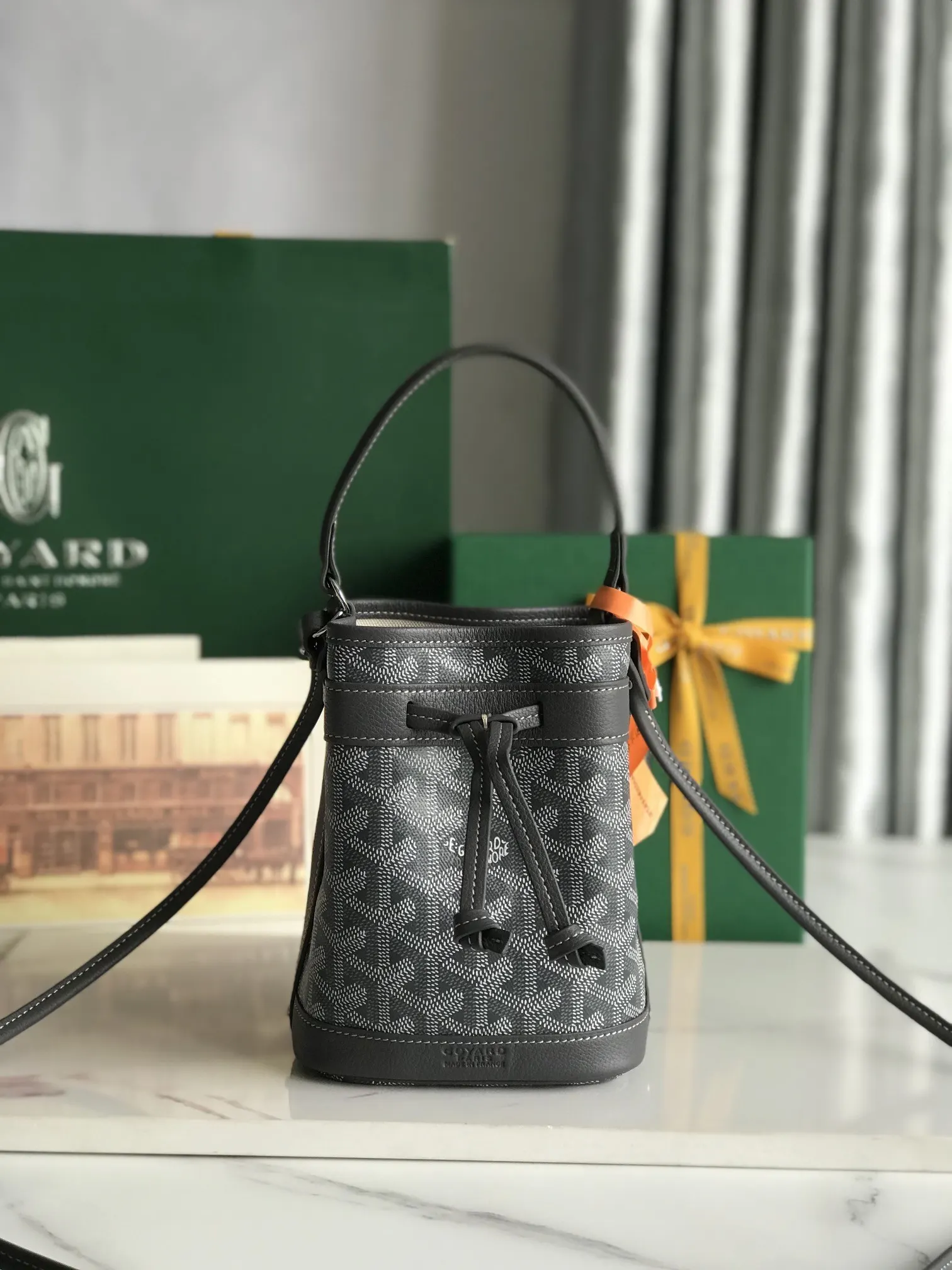 Goyard 皮革 × ×鼎鼎戈雅 水桶包 休閒水桶款