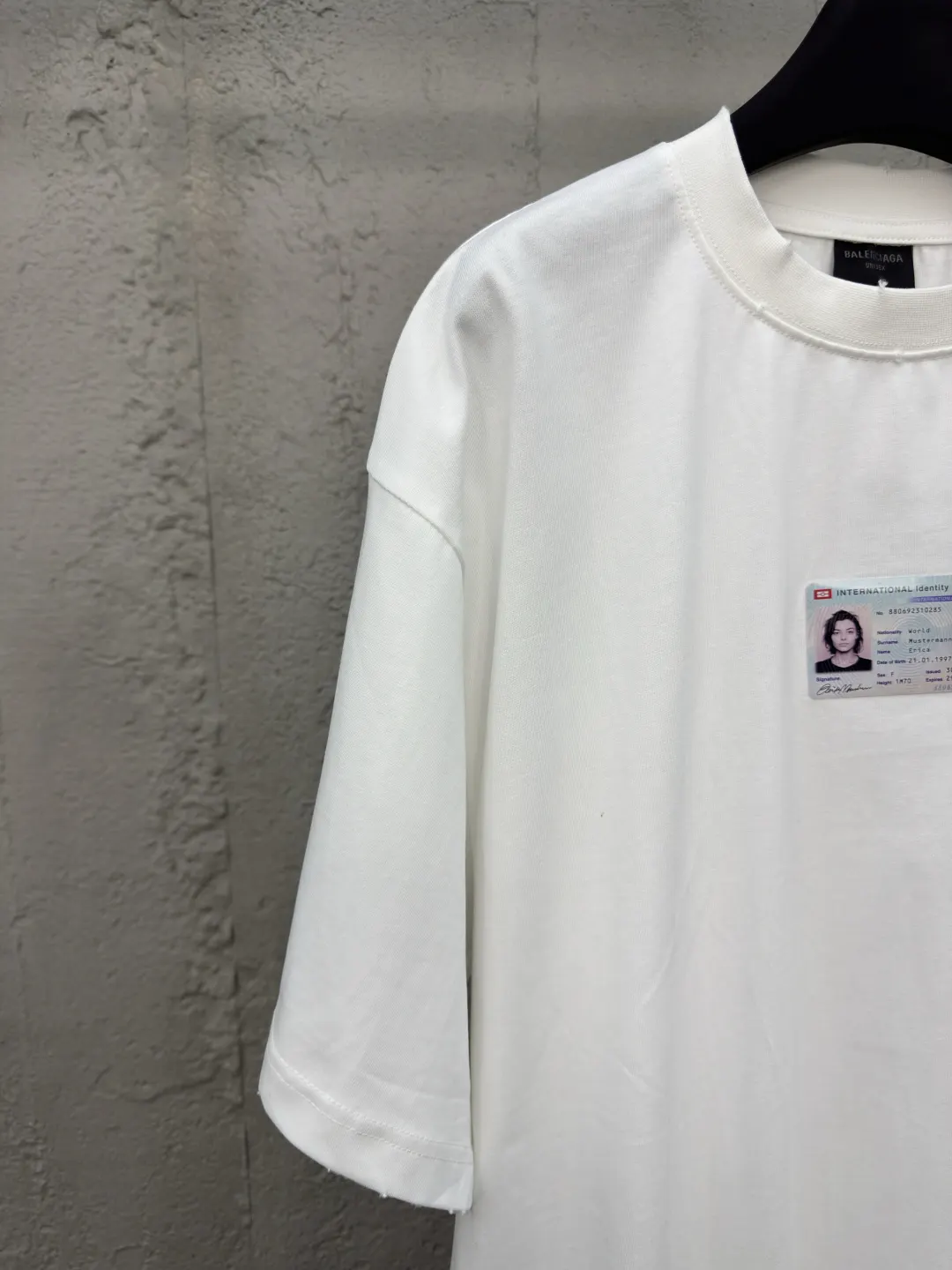 Balenciaga White Cotton Short Sleeve T-Shirt Street