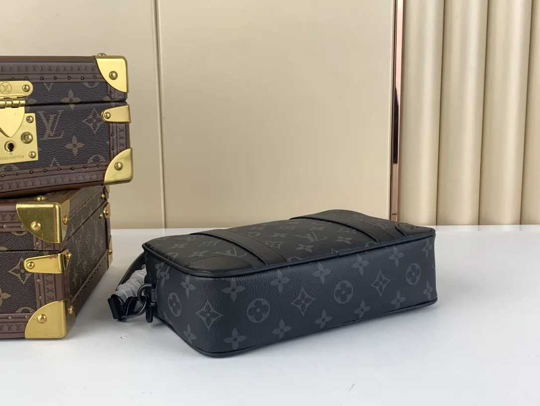 黑色 帆布 手拿包 精致手拿款