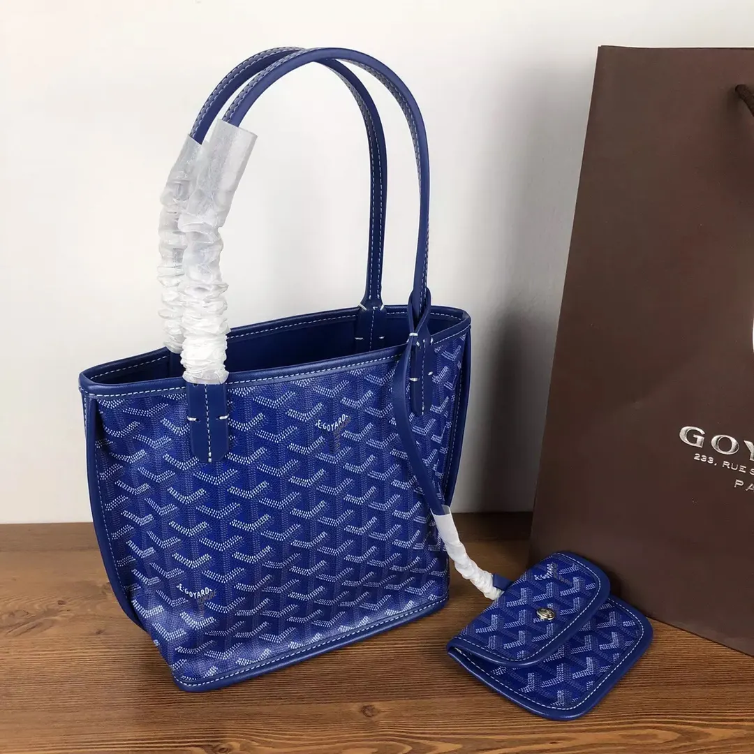 Goyard 双面对花mini购物袋多色低调又经典的Y字花纹 非常 托特包 大容量托特款