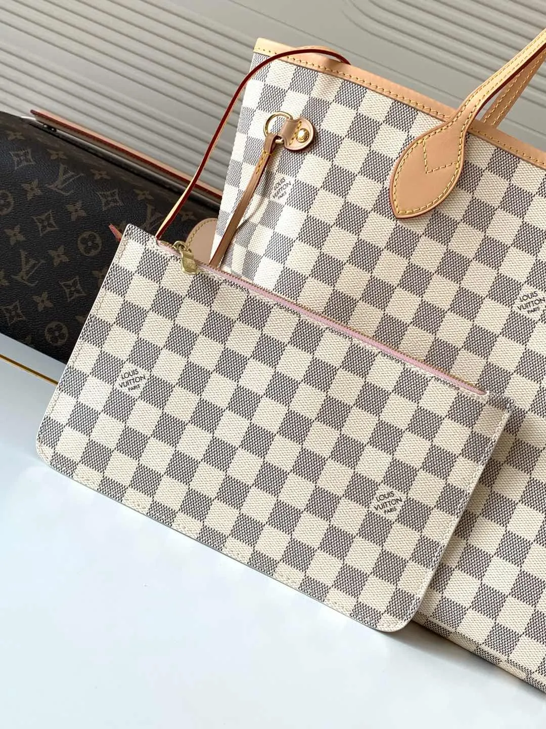 Neverfull 牛皮 托特包 大容量托特款
