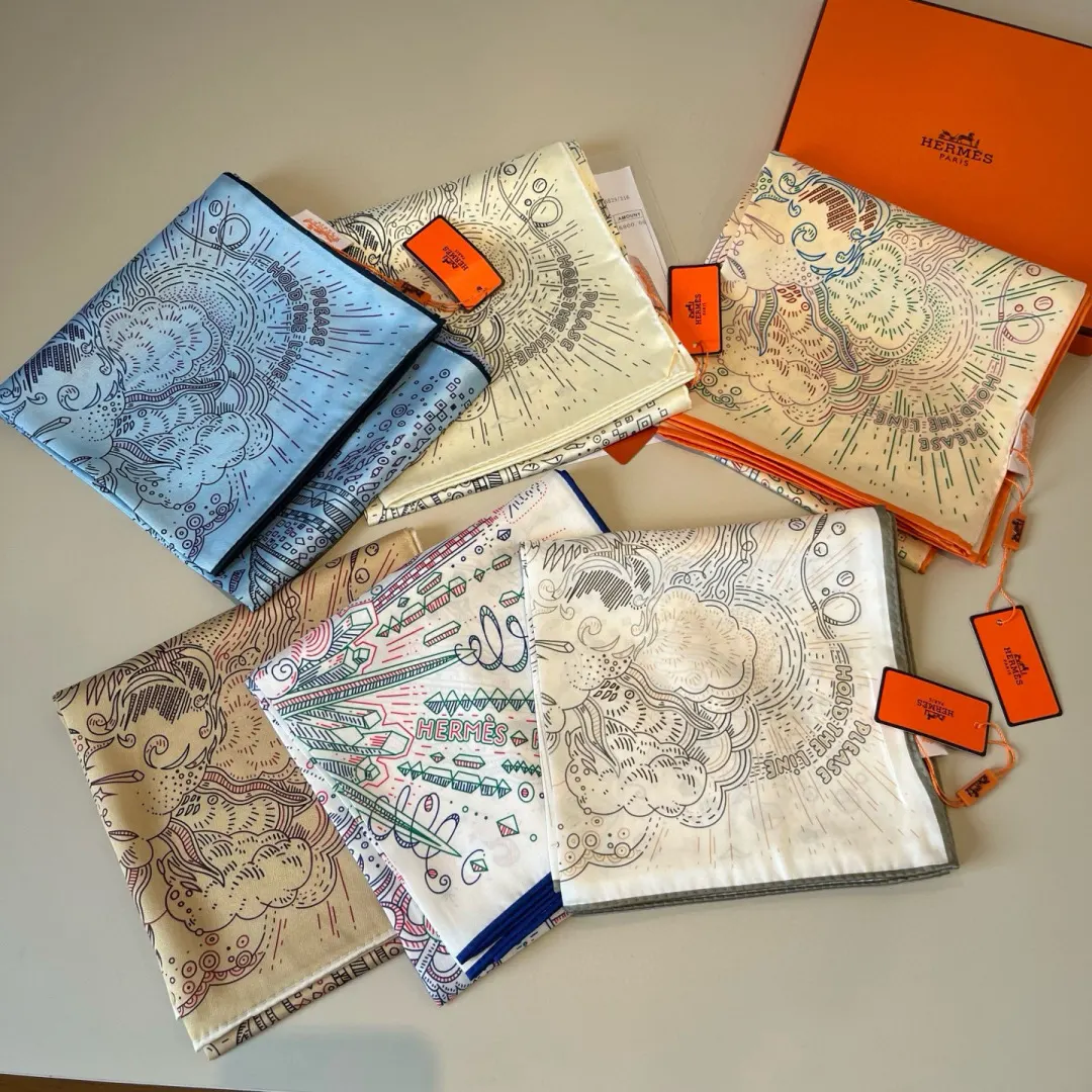 Hermès 丝巾 精致配饰