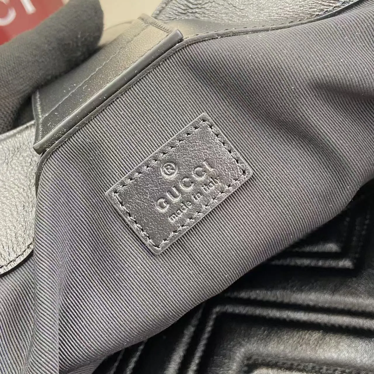 Marmont 黑色 牛皮 托特包 大容量托特款