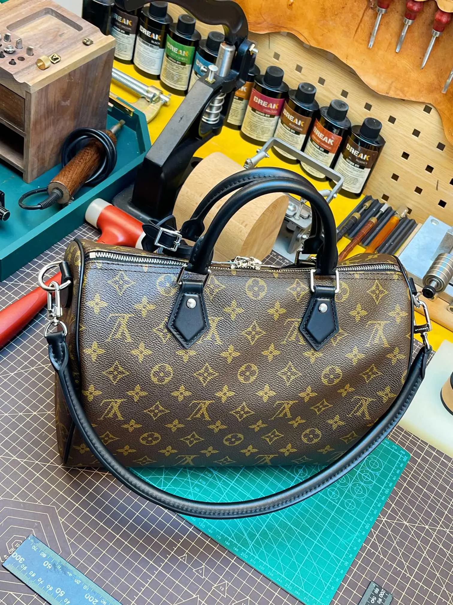 Speedy 帆布 鏈條包 精致鏈條款