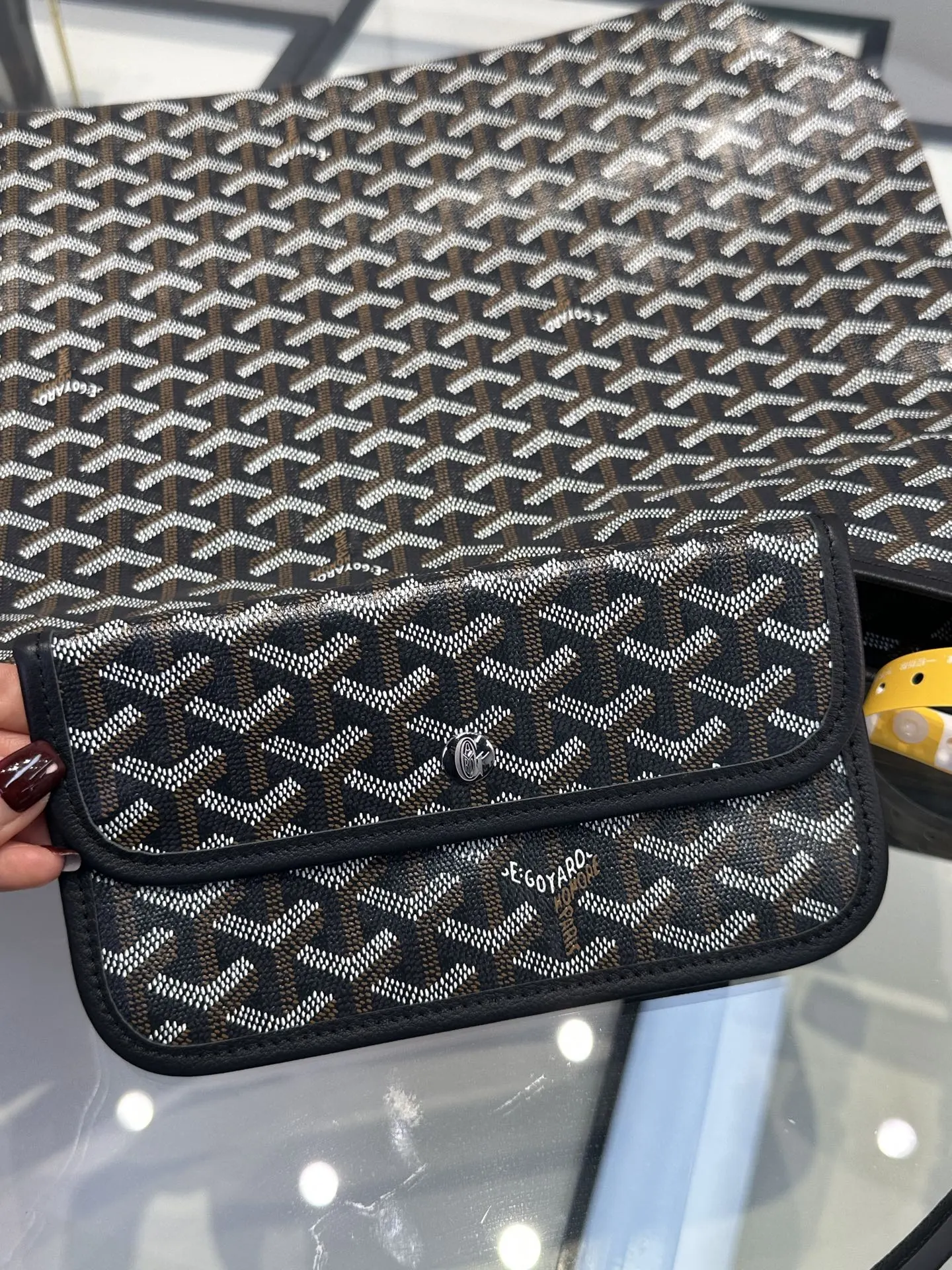 Goyard Hobo 黑色 腋下包 復古腋下背款