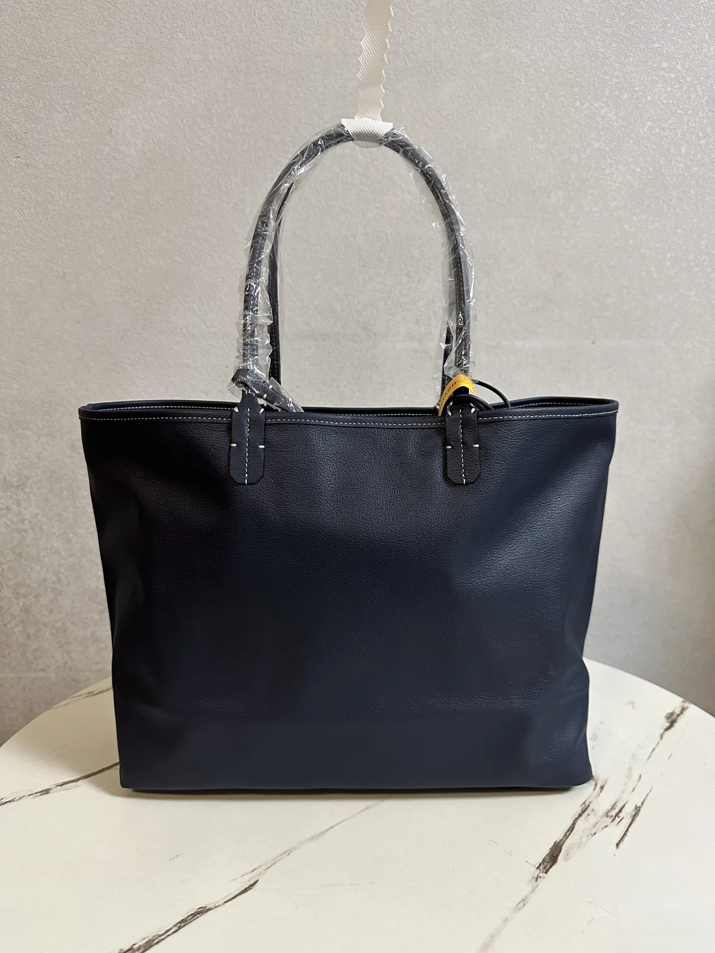 Goyard 藍色 深藍 小牛皮 托特包 大容量托特款