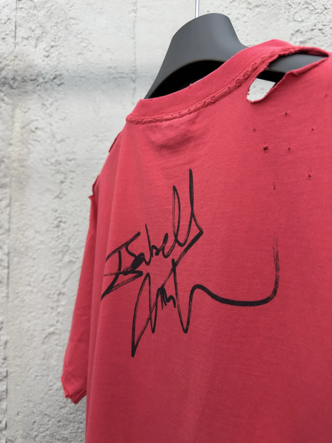 Balenciaga 紅色 Logo 短袖T恤(數字9) Balenciaga 紅色 Logo 短袖T恤(數字9)