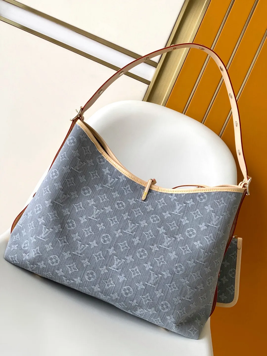 LV CarryAll 牛皮 收納包 旅行收納款