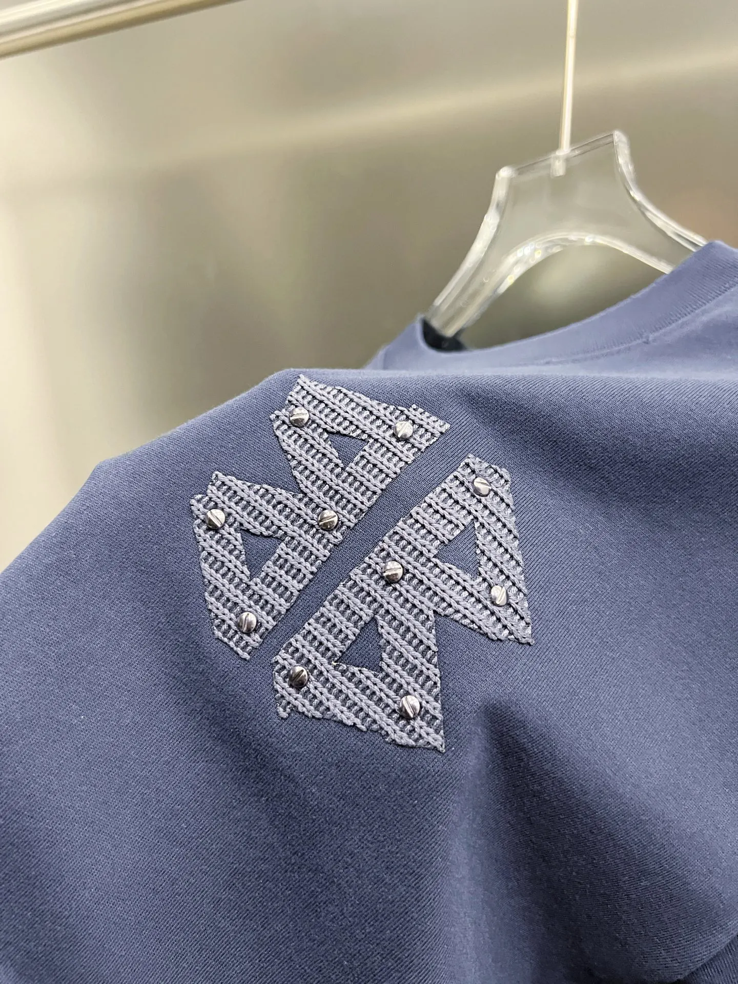 Balenciaga 黑色 Logo 短袖T恤 宽松休闲