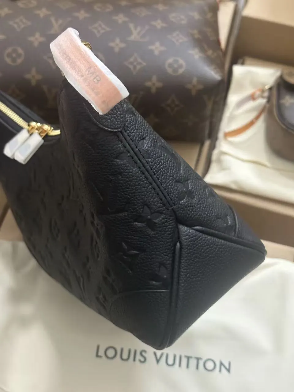 黑色 腋下包 复古腋下背款