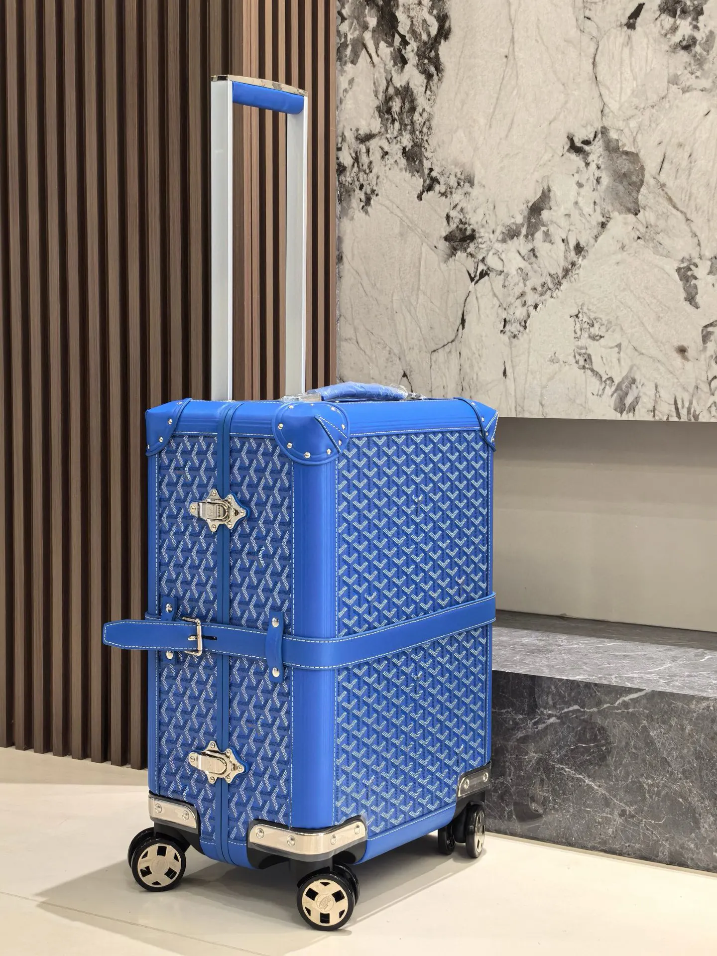 Goyard 戈雅 寸登机箱 全手工精心打造 行李箱 旅行拉杆款 輕便出行款