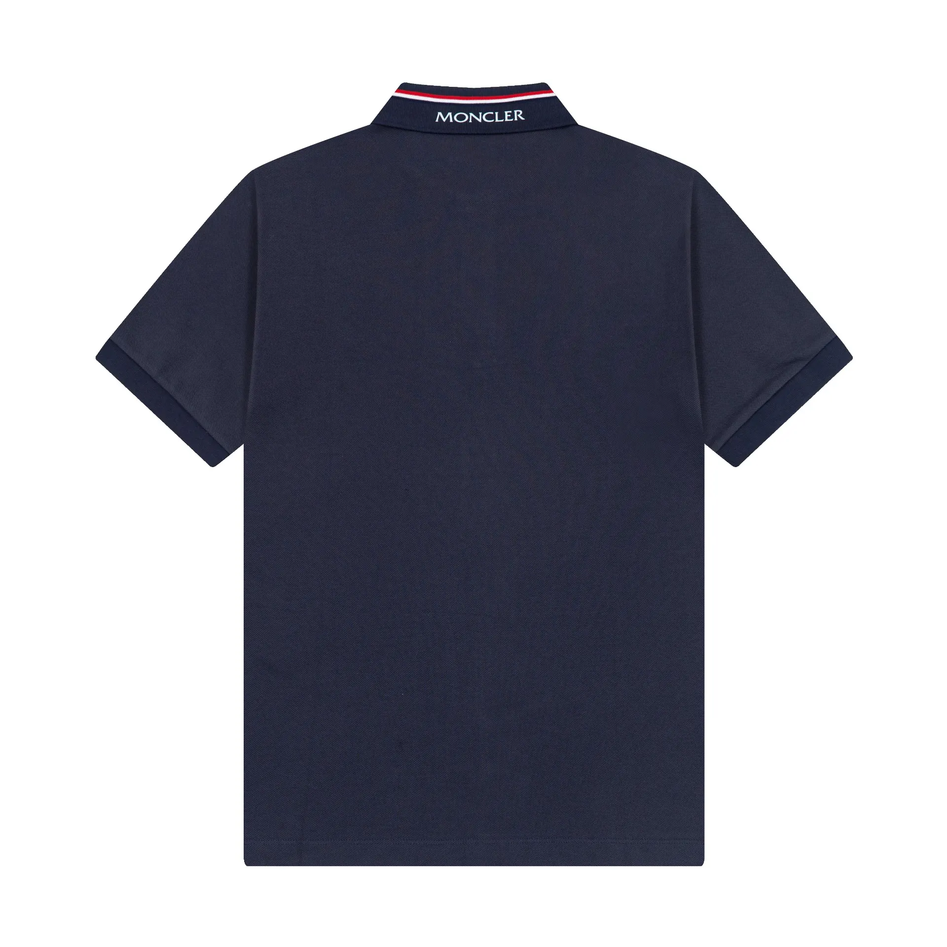 Moncler Embroidery Cotton Short Sleeve T-Shirt Daily Versatile Image 2 Moncler Embroidery Cotton Short Sleeve T-Shirt Daily Versatile Image 2
