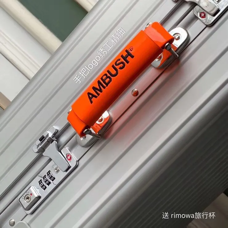 黑色 銀色 日默瓦聯名A USH ®为庆祝 RIMA成立 行李箱 旅行拉杆款 輕便出行款