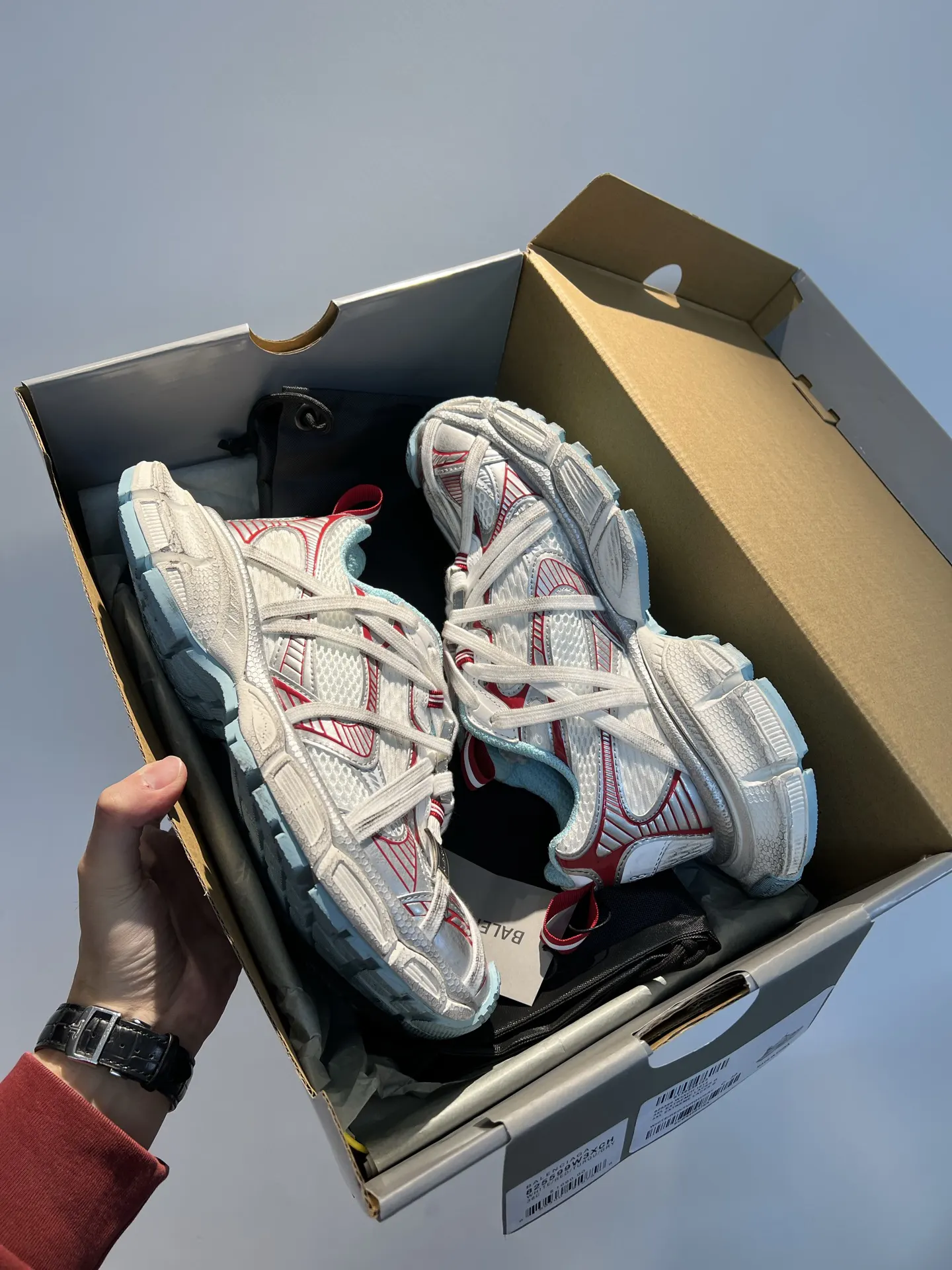 Balenciaga 3XL 蓝白 运动鞋(數字9) Balenciaga 3XL 蓝白 运动鞋(數字9)
