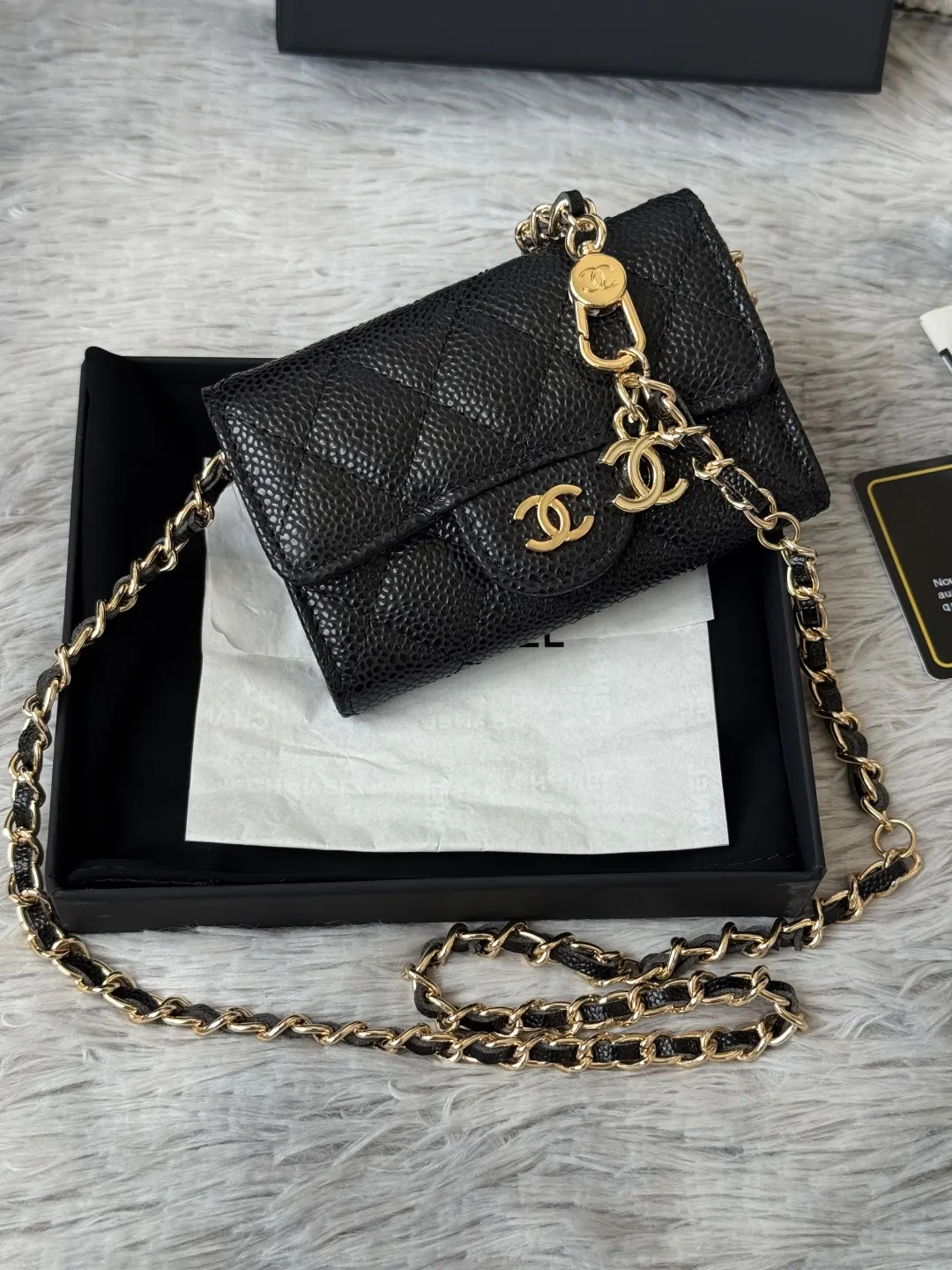 CHANEL 牛皮 腰包 休閒腰包款