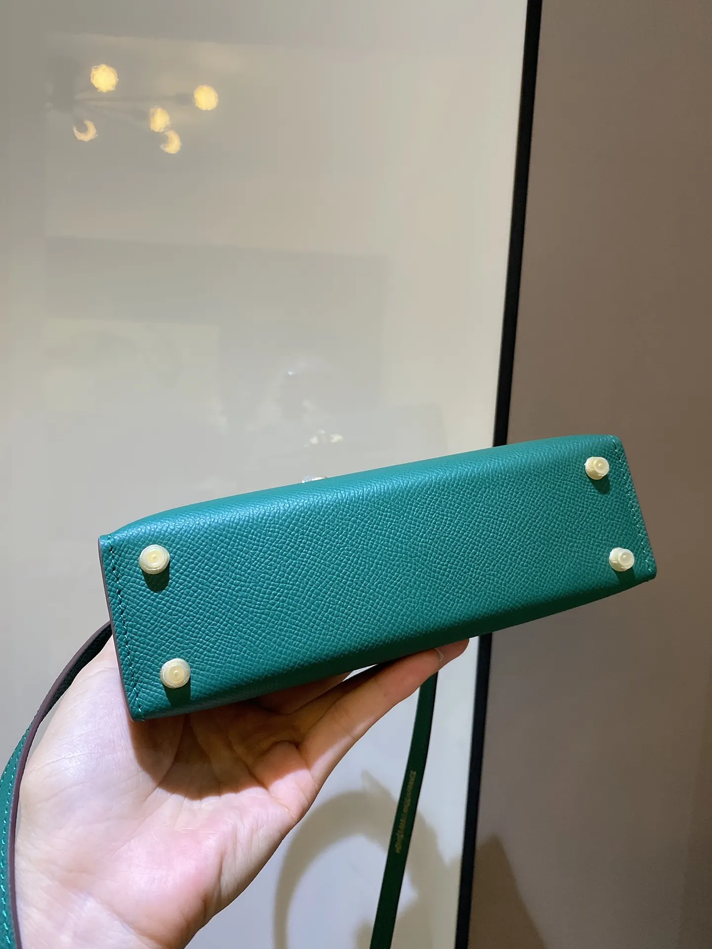 Hermès Kelly Leather Crossbody Bag Classic