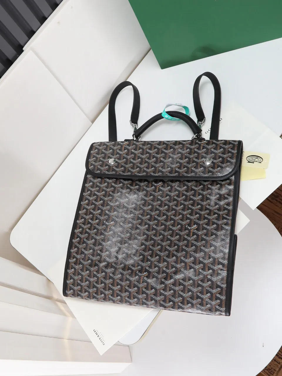 Goyard Black Backpack Image 9 Goyard Black Backpack Image 9