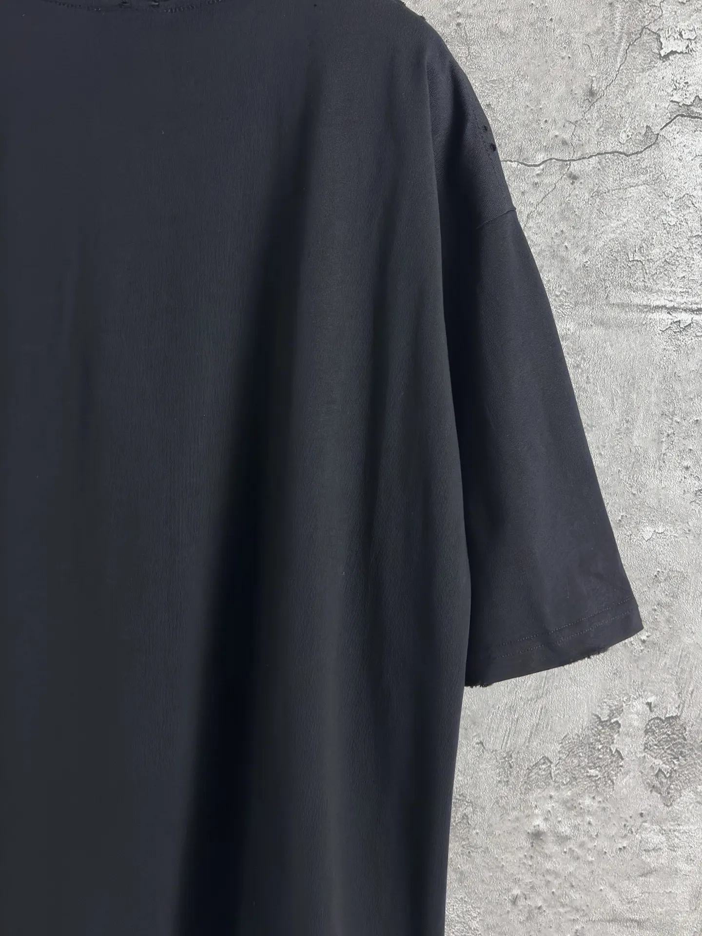 Balenciaga Black Short Sleeve T-Shirt Street