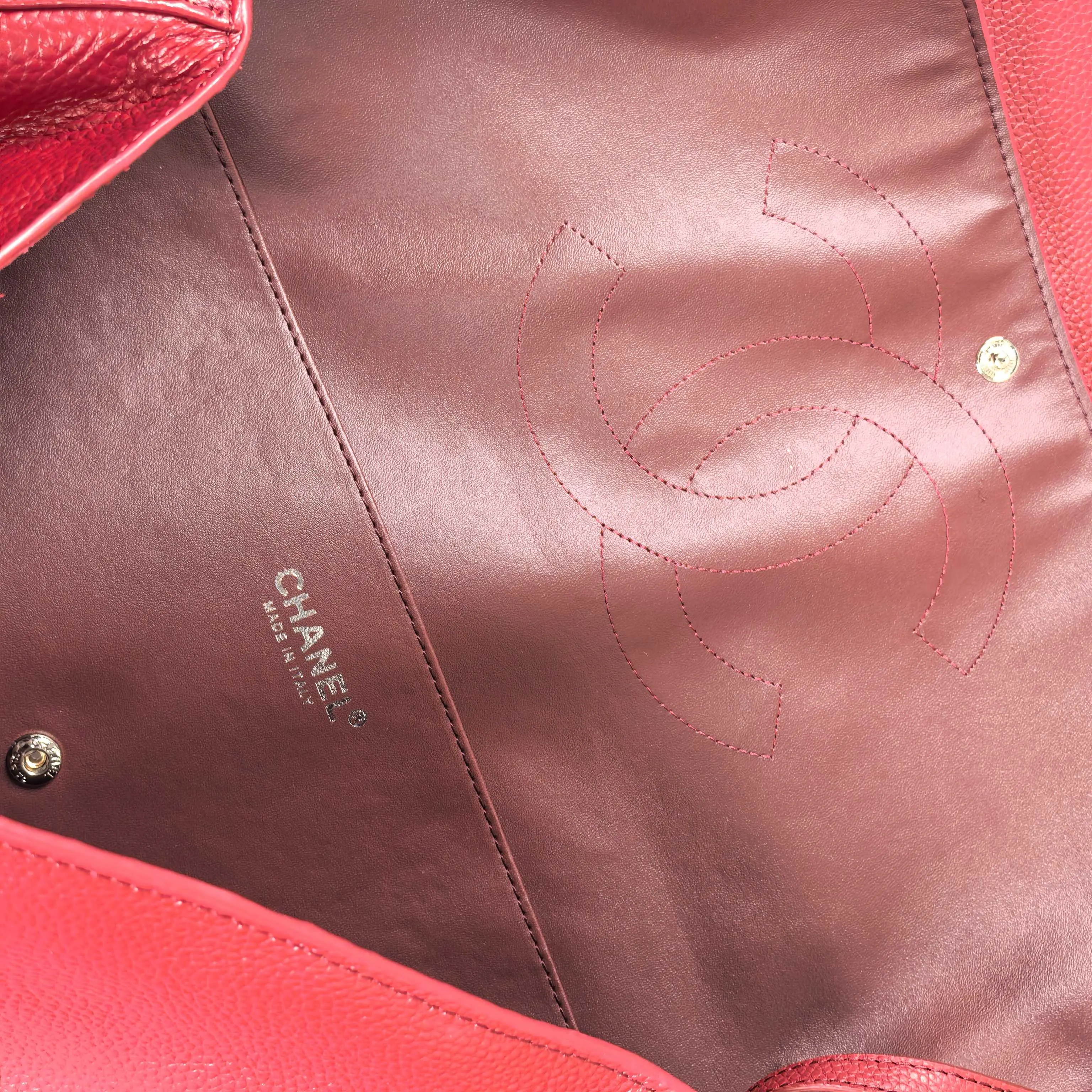 Chanel Classic Flap 牛皮 链条包