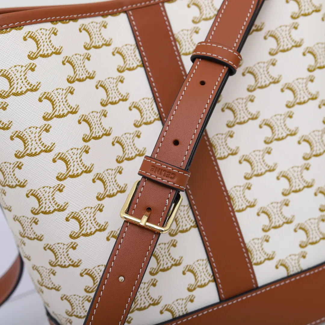 Monogram Bucket Bag Casual Leather Image 9 Monogram Bucket Bag Casual Leather Image 9