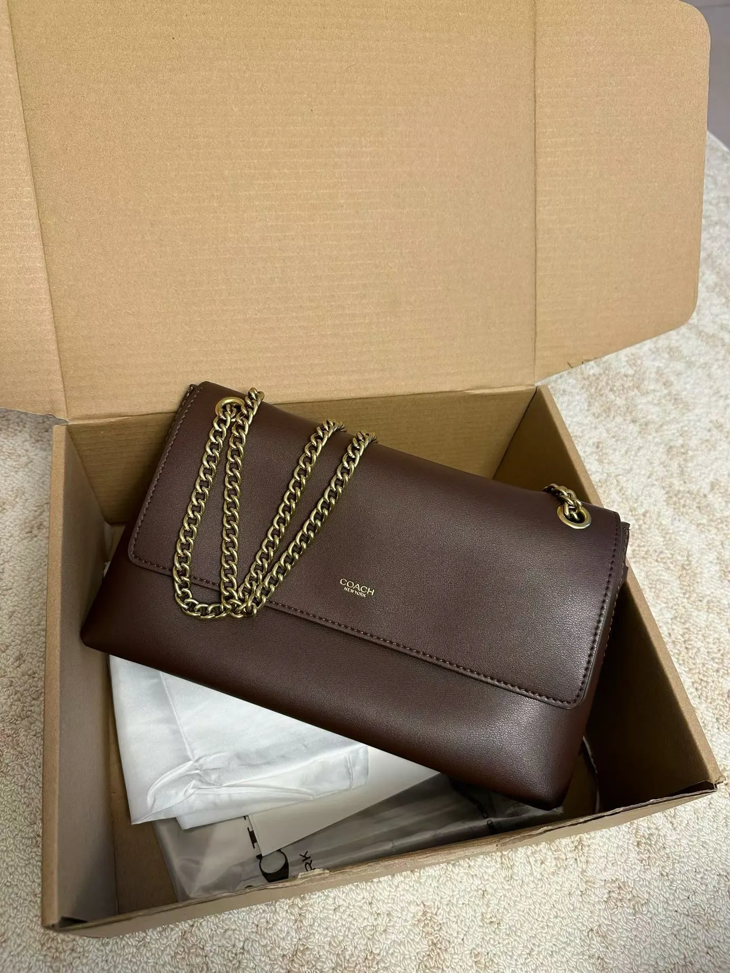 Top Handle Bag Leather