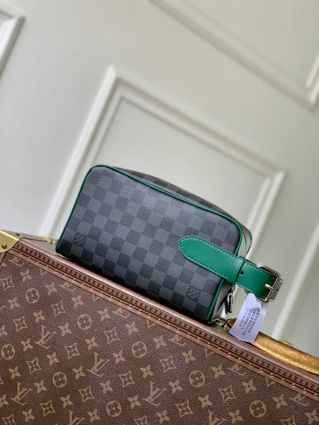 LV 帆布 化妆包 便携收纳款