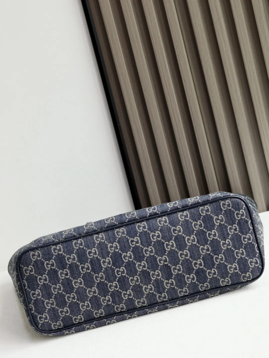 Gucci 蓝色 深蓝 尼龙 托特包 大容量托特款