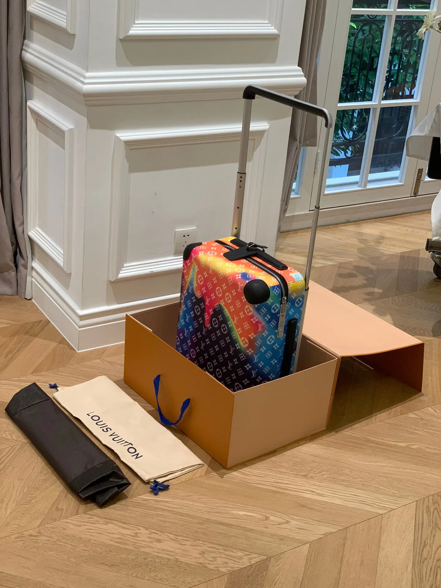 LV HORIZON四轮拉杆箱 5厘米 规格 行李箱 旅行拉杆款 轻便出行款