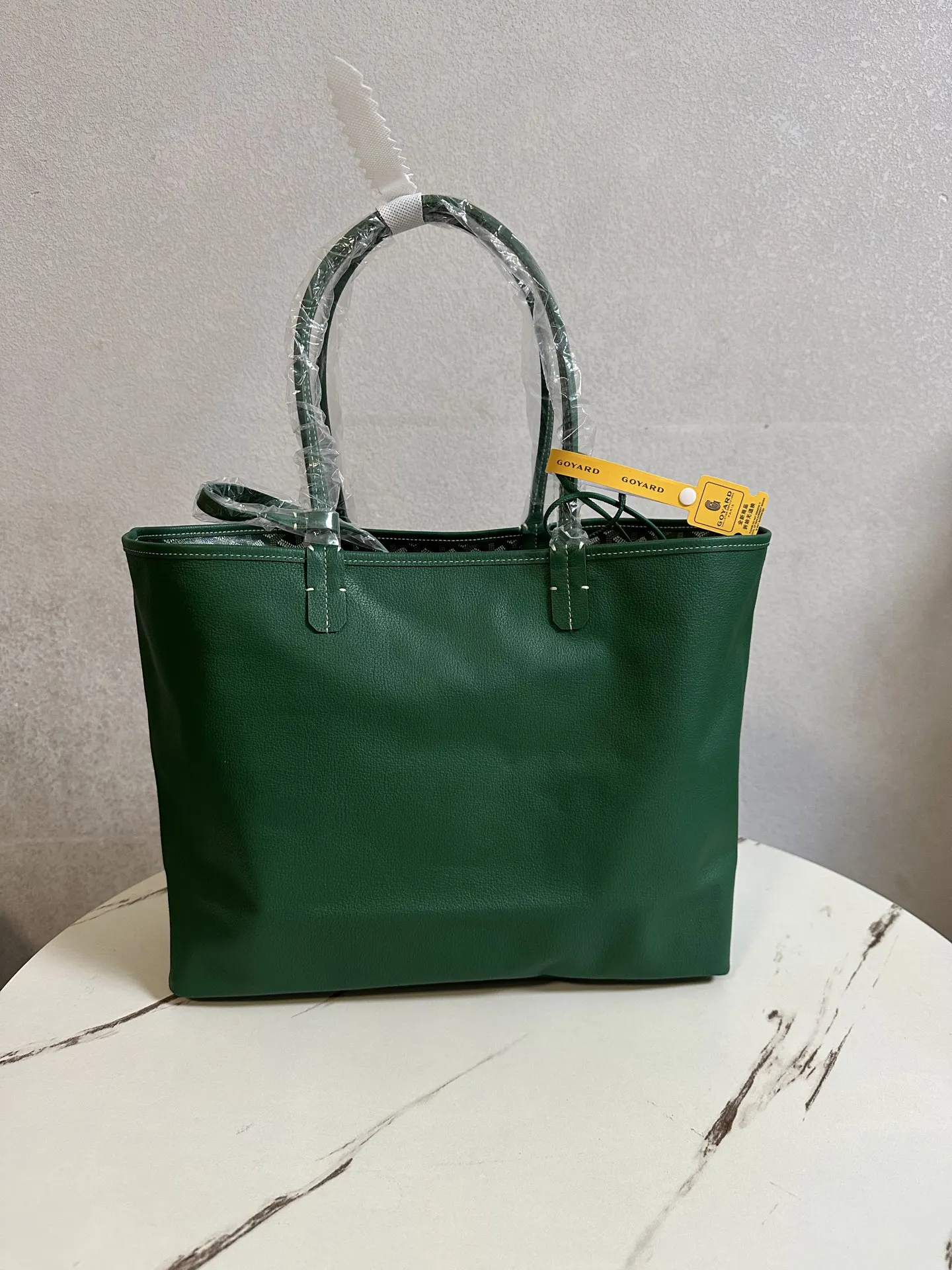 Goyard 绿色 小牛皮 托特包 大容量托特款