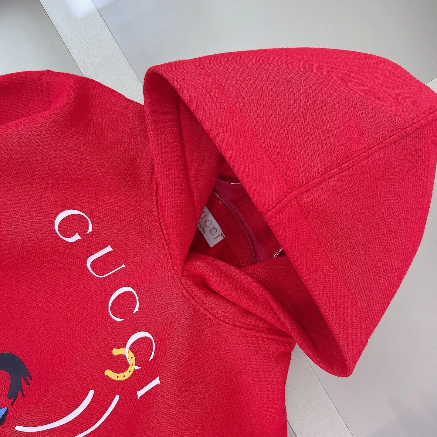 Gucci Logo印花圆领卫衣