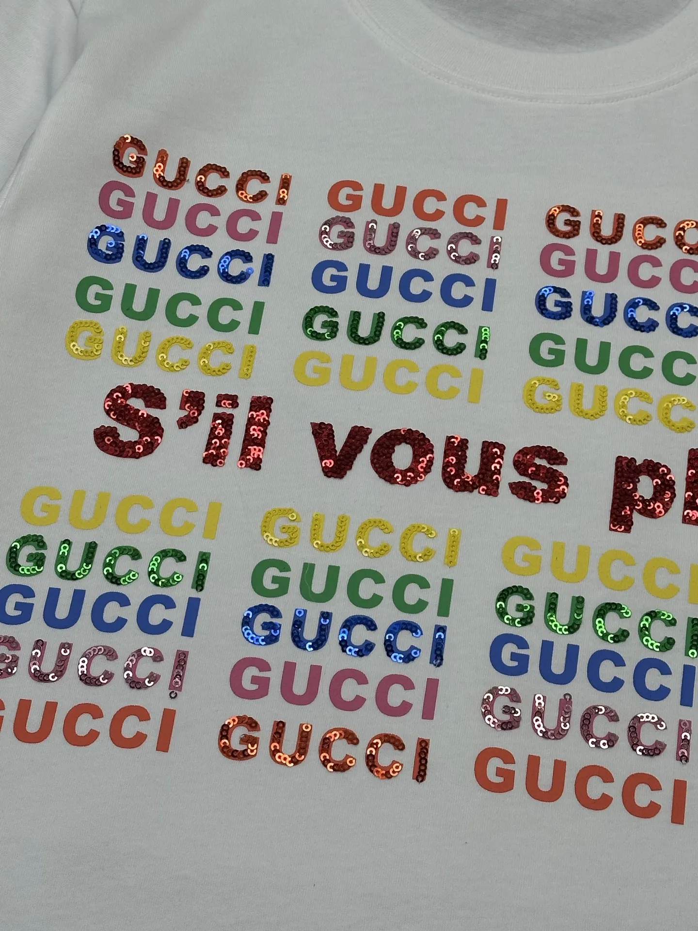 Gucci Logo印花短袖T恤