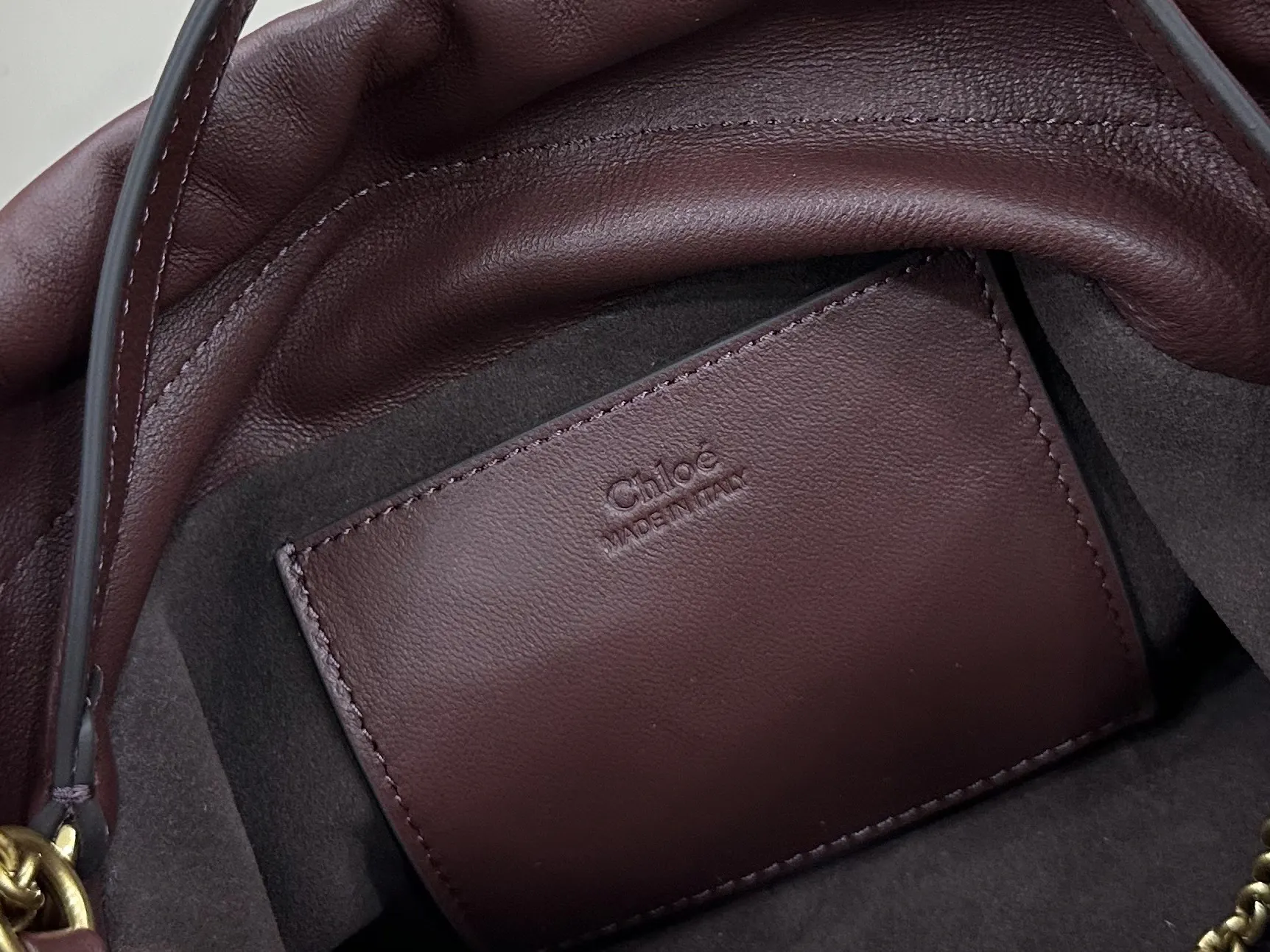 羊皮 Chloé 链条福袋包​​ Chloé 链条包 精致链条款