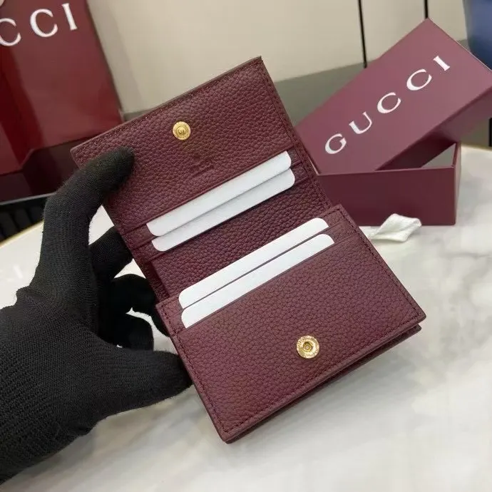 Gucci Marmont 絎縫皮革錢包 日常收納