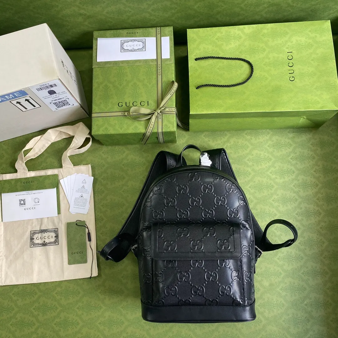 黑色 皮革 厂价 雙肩包 实用雙肩款