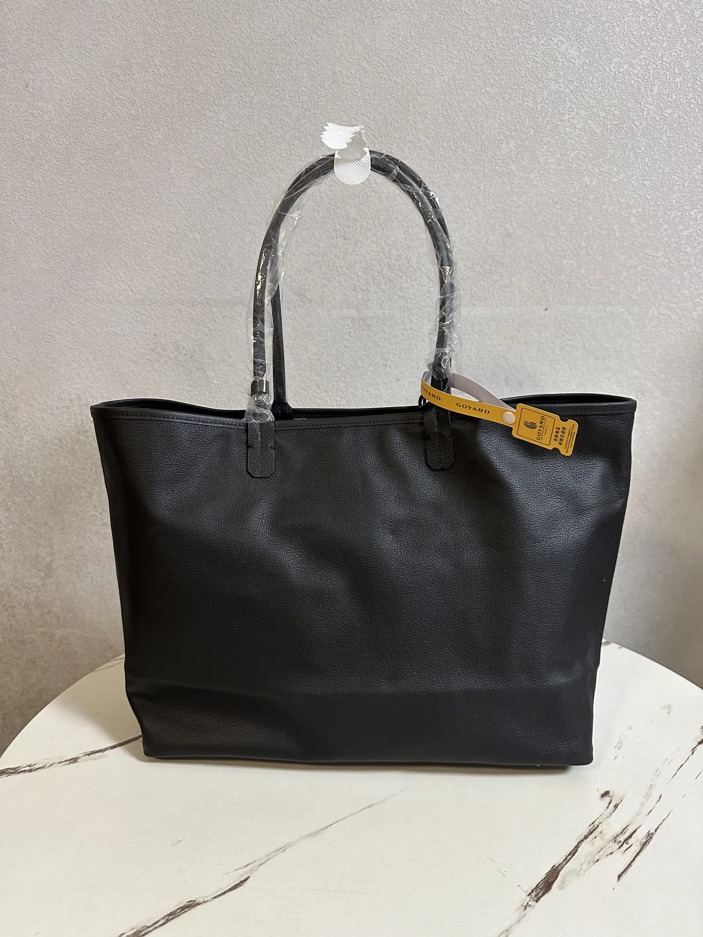 Goyard 黑色 小牛皮 托特包 大容量托特款