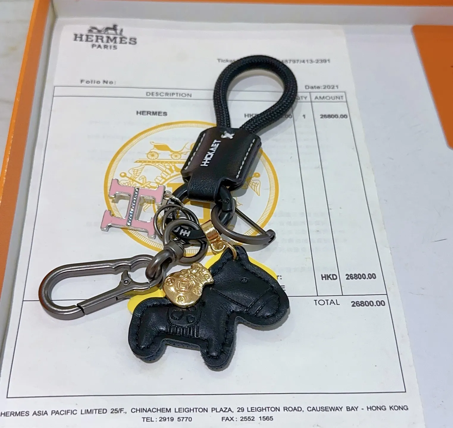 Hermès 挂件 精致配饰 吊坠