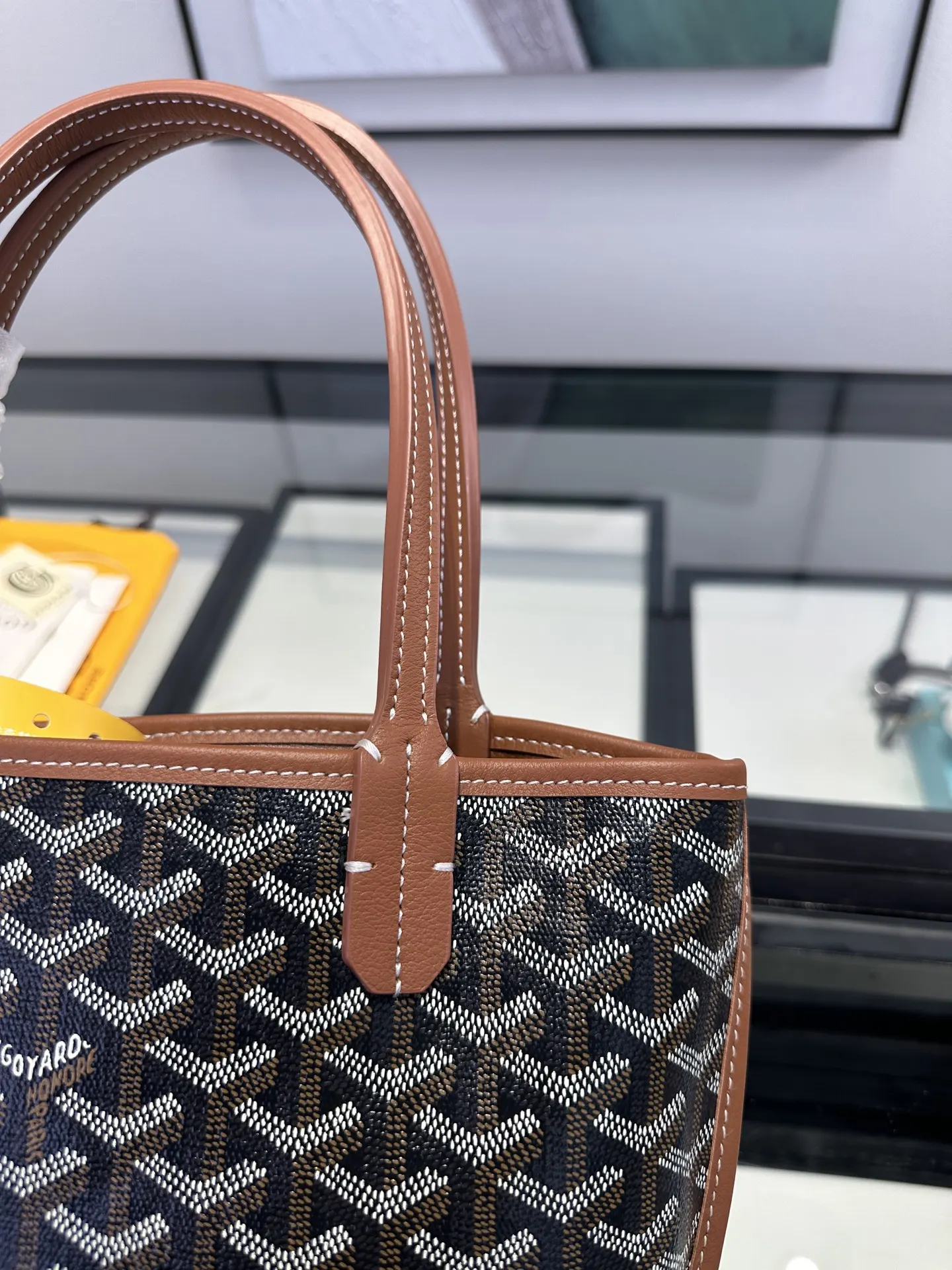 Goyard 棕色 小牛皮 托特包 大容量托特款