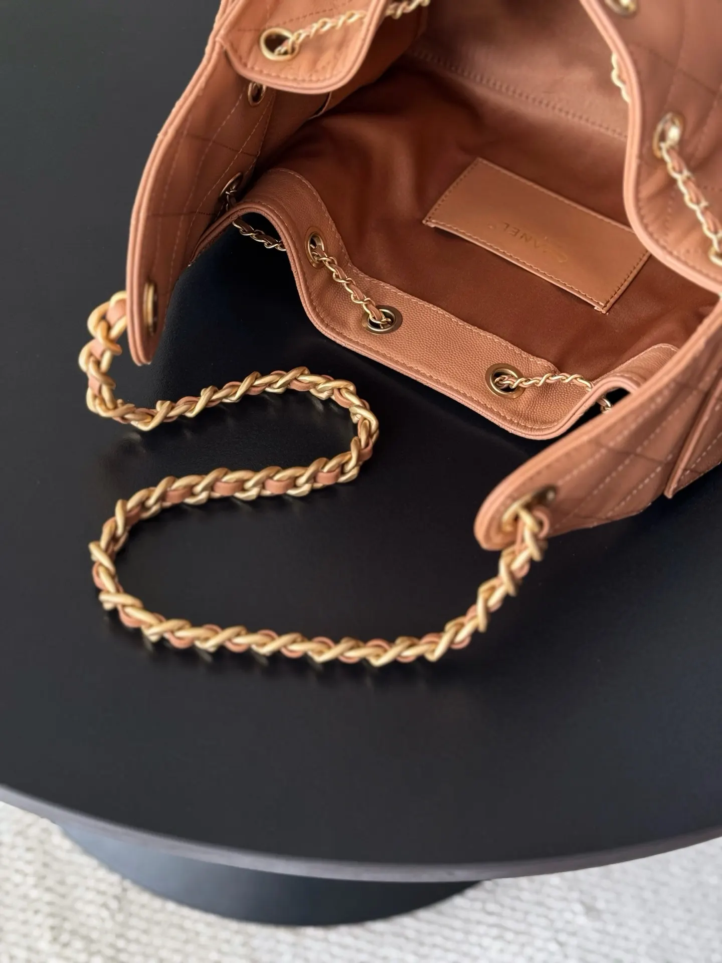Chanel Hobo Shoulder Bag Vintage Leather