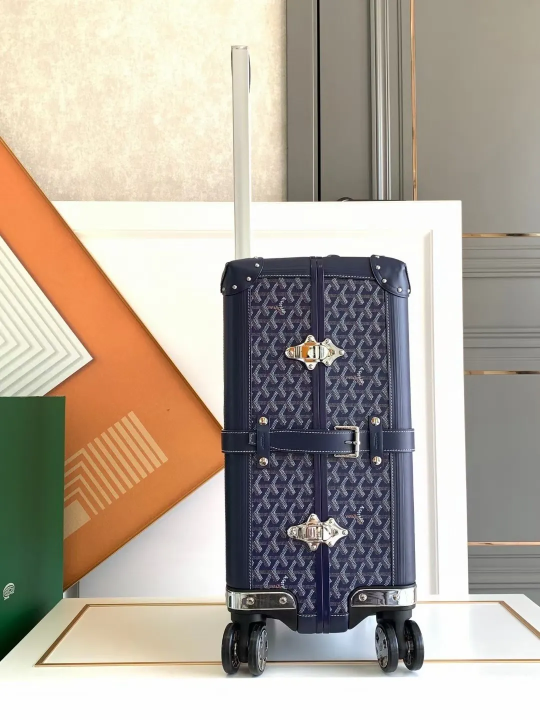 Goyard 戈雅 寸登机箱 全手工精心打造 行李箱 旅行拉杆款 輕便出行款