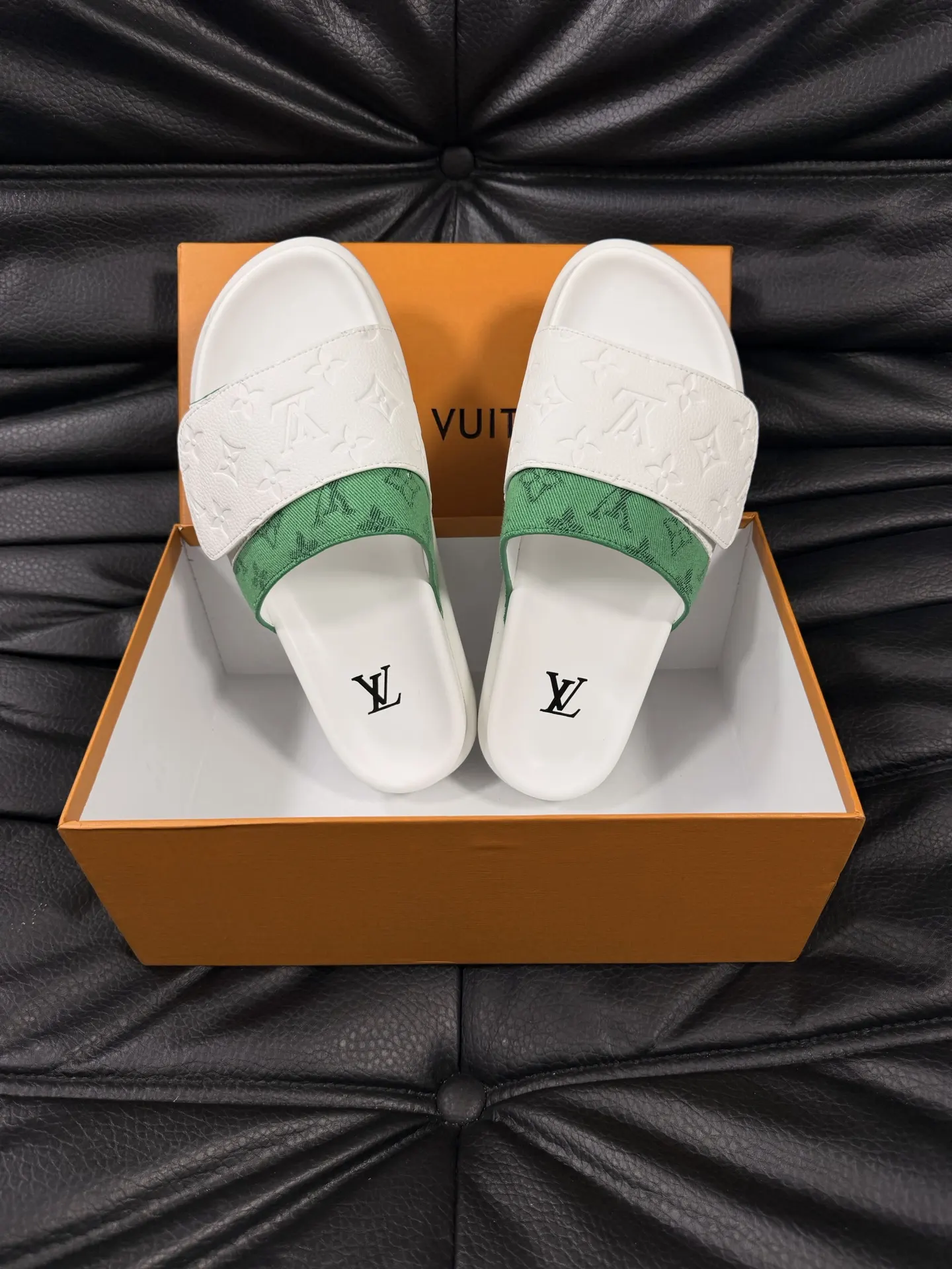 LV Platform Slippers Casual Versatile | ORBUYBAG High-End Fashion Boutique