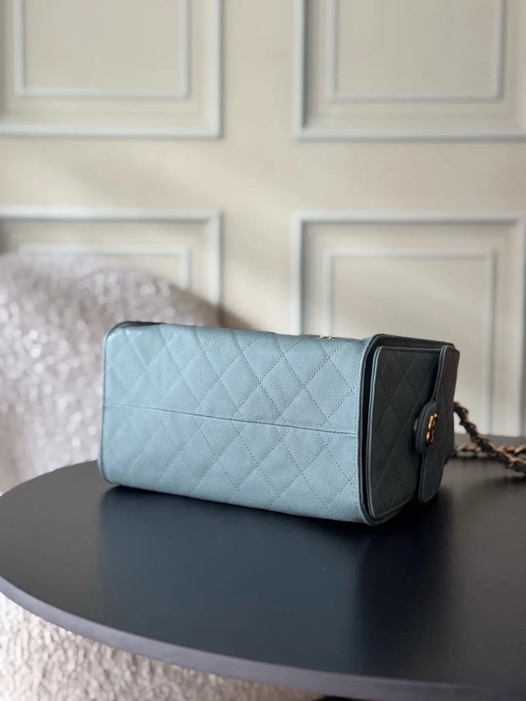 CHANEL Hobo 背景～区别于市场普通货 法国 腋下包 复古腋下背款