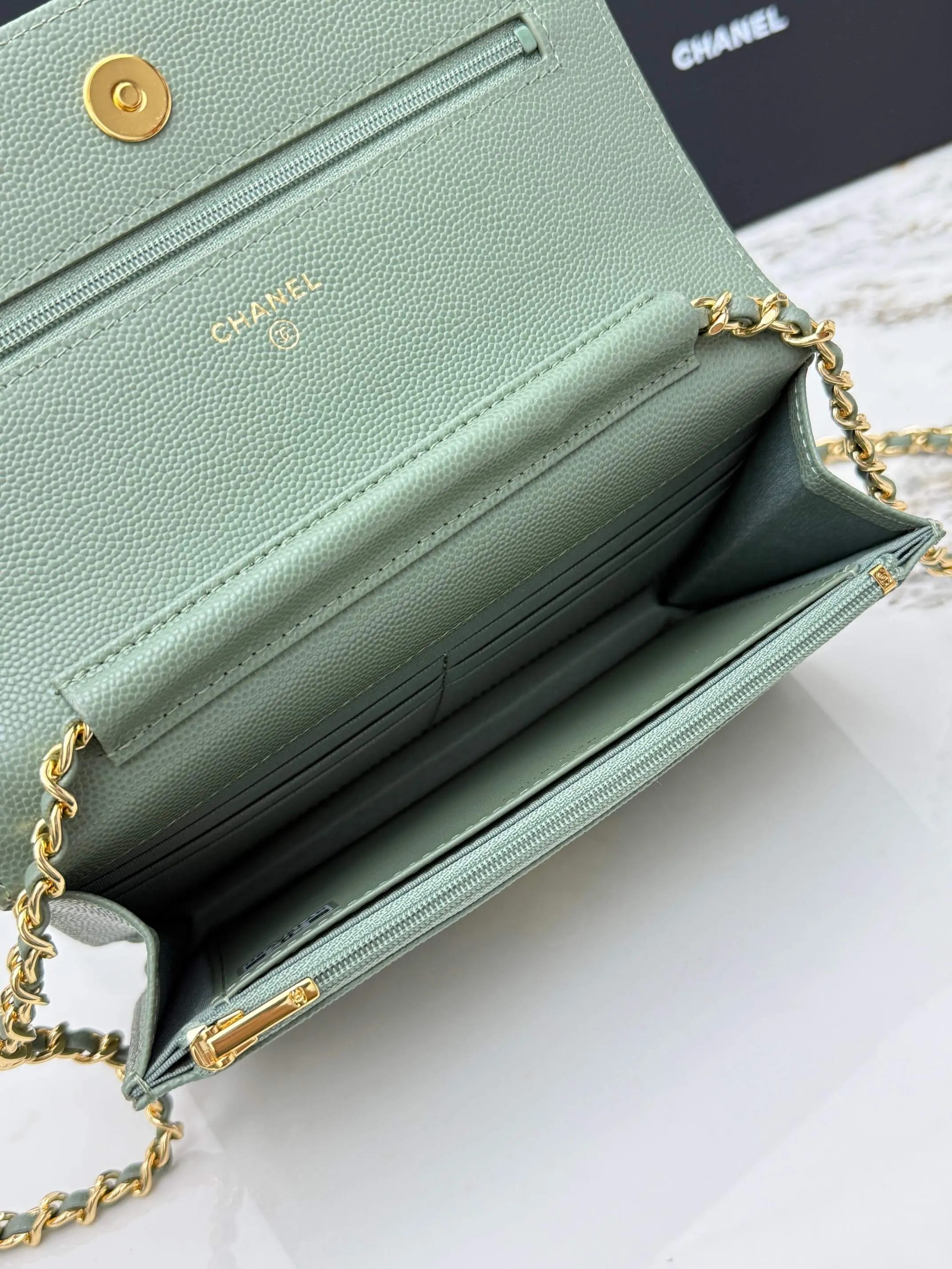 CHANEL 小牛皮 链条包 精致链条款