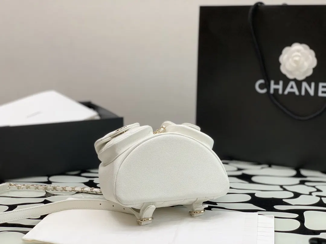 小牛皮 雙肩包 实用雙肩款