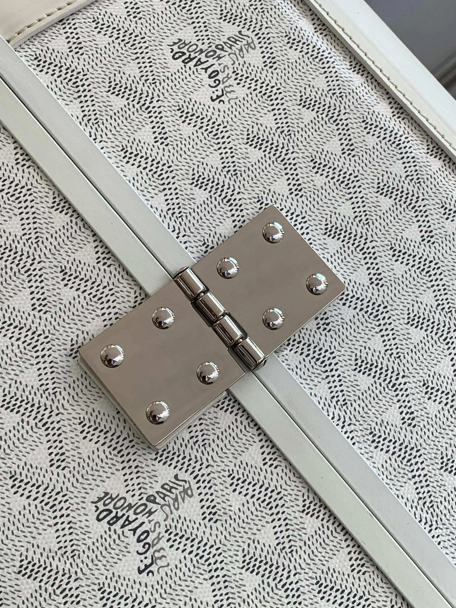Goyard 黑色 白色 行李箱 旅行拉杆款 輕便出行款