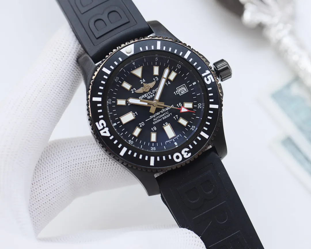 帆布 百 灵 Breitling 复仇者系列 全自动机械 手錶 經典腕表款