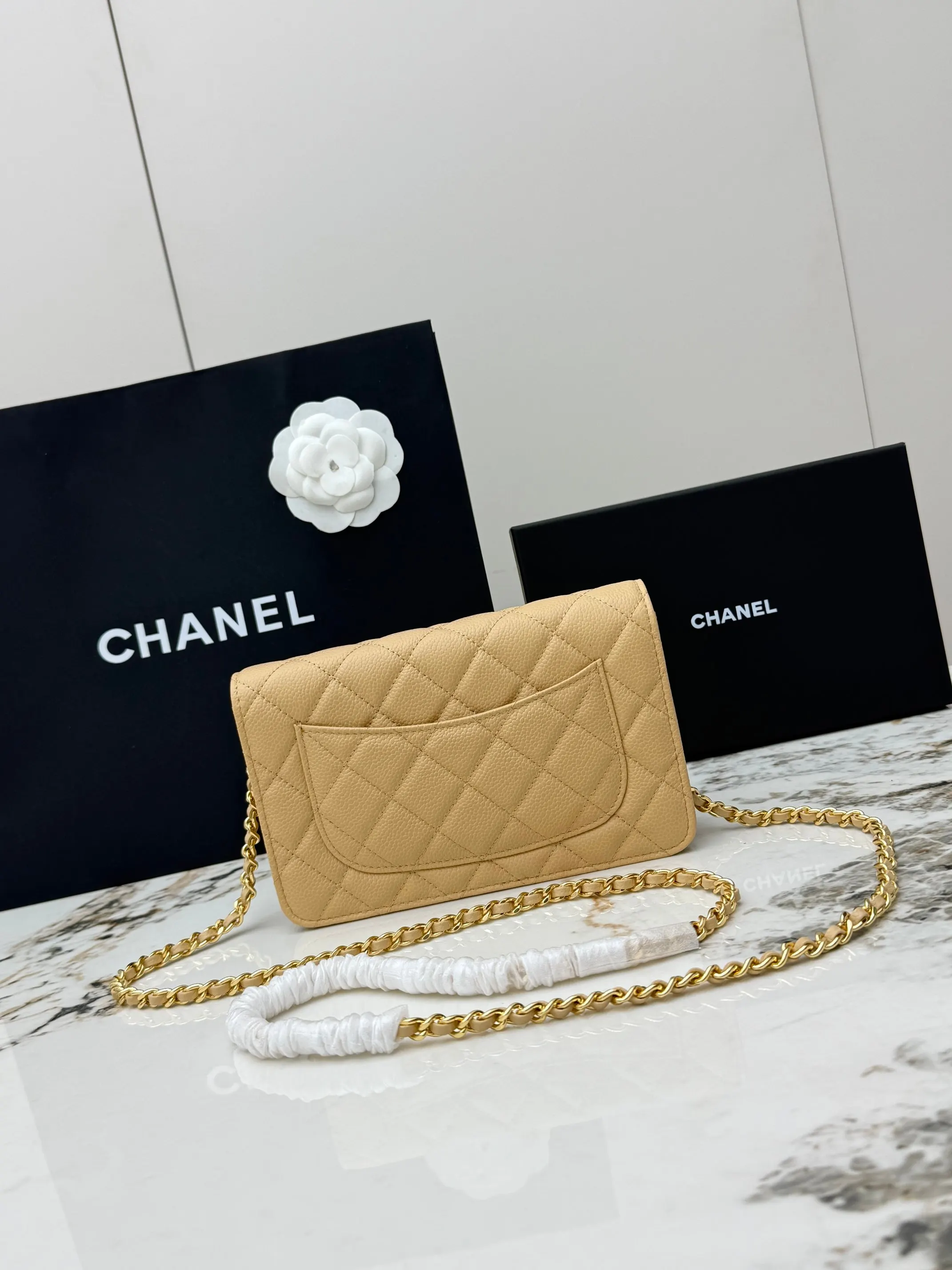 Chanel Chain Bag Leather