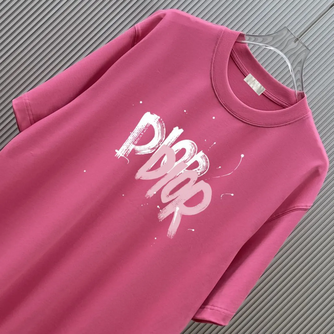 Dior 粉色 T恤
