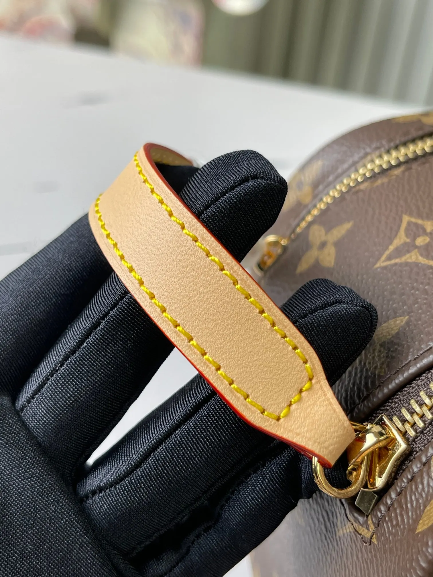 Louis Vuitton Monogram Cosmetic Pouch Leather