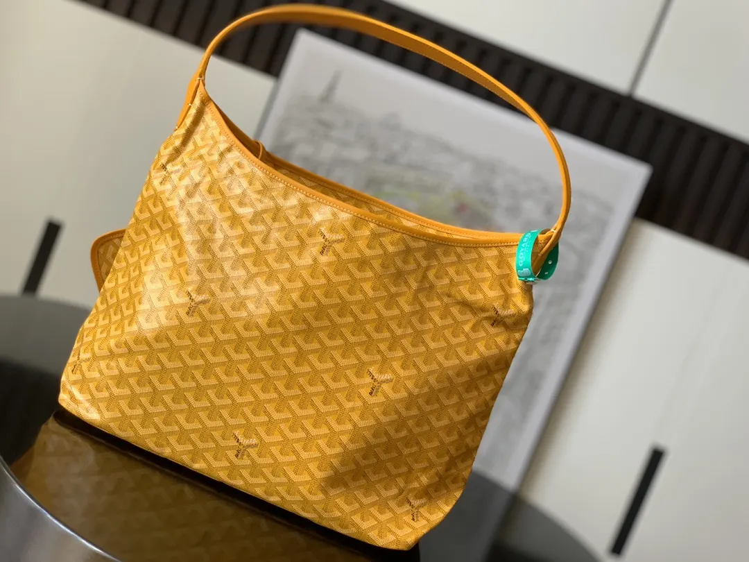 Goyard Hobo 黄色 腋下包 复古腋下背款