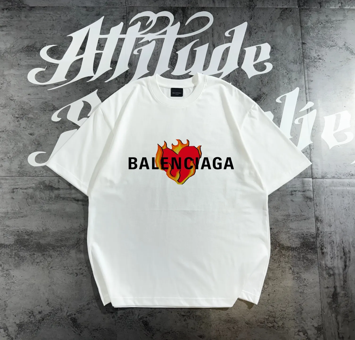 Balenciaga Cotton Short Sleeve T-Shirt Loose